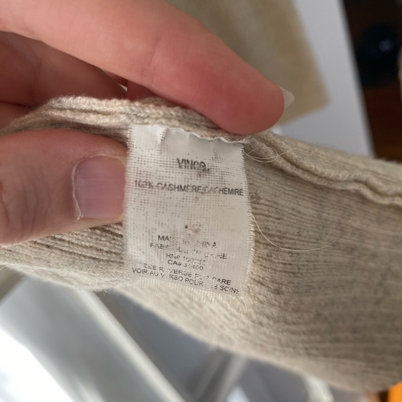 Vince 100% Cashmere Sweater Medium - Picture 7 of 7
